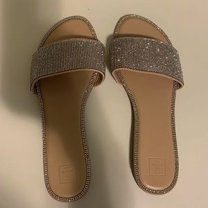 David’s Bridal Flat Sandals